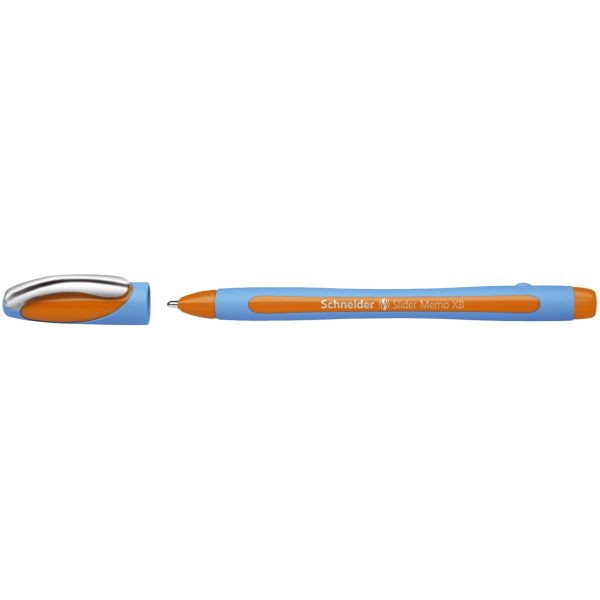 4004675065186 - Slider memo XB hellblau orange Kugelschreiber 14mm 4004675065186 Schneider