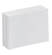 Karteikarten A6 blanko 190g weiß 100 Stück