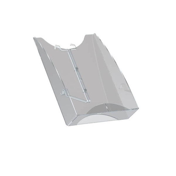 4044917207905 - Prospektfach für Prospektständer tec-art 1 x A4 Transparent 26 x 45 cm