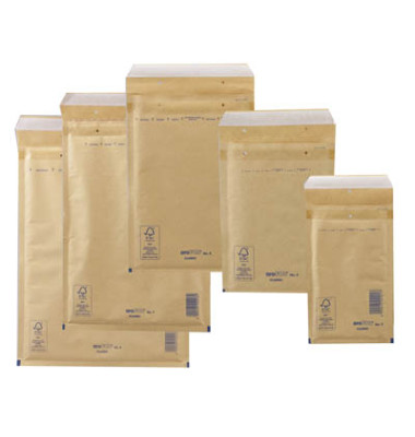 Set Luftpolstertaschen CLASSIC Set, 2FVAF004085, innen Set, haftklebend, braun