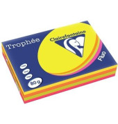 Kopierpapier Trophee 1705C A4 80g farbig sortiert pastell 