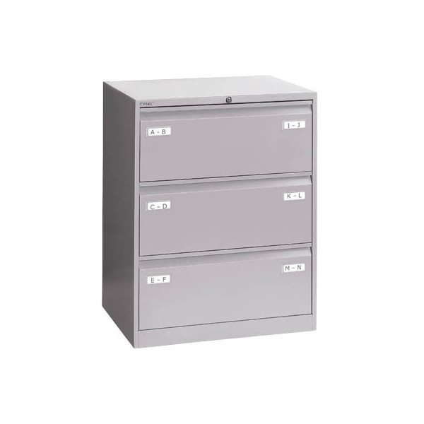 5020073786217 - LIGHT Hängeregistraturschrank 800 x 622 x 1016 cm 3 Schubfächer lichtgrau 5020073786217 BLYCDF3355
