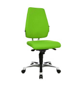 Bürostuhl Body Balance S30, grün / silber, bis 110kg