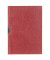 Klemmhefter 2002-03, A4, für ca. 30 Blatt, Kunststoff, rot
