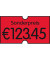Preisetiketten 70-36M-S-035, 21,6x12mm, leuchtrot permanent, 16.800 Etiketten