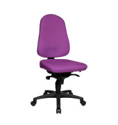 Bürodrehstuhl Body Balance 50 ohne Armlehnen violett