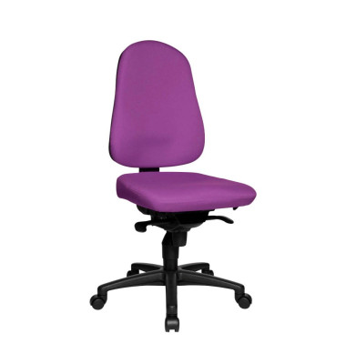 Bürodrehstuhl Body Balance 50 ohne Armlehnen violett