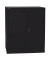 Aktenschrank Universal E402A01433, Stahl abschließbar, 2 OH, 91,4 x 100 x 40 cm, schwarz