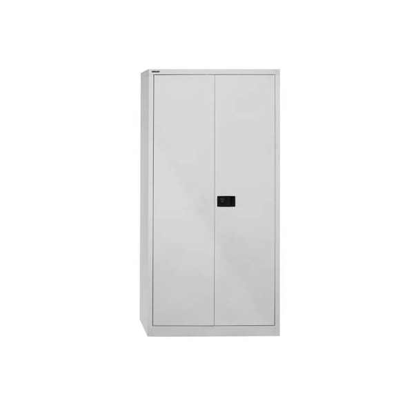 Bisley Aktenschrank Universal E782A0445445, Stahl abschließbar, 5 OH, 91,4 x 195 x 40 cm, lichtgrau 5020073766615 Bisley