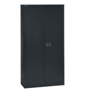 Aktenschrank Universal E782A04433, Stahl abschließbar, 5 OH, 91,4 x 195 x 40 cm, schwarz