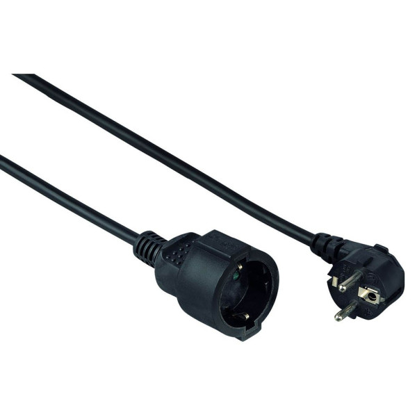 Hama Schutzkontakt-Verlängerungskabel Profi/47870 5m schwarz 4007249478702 Hama