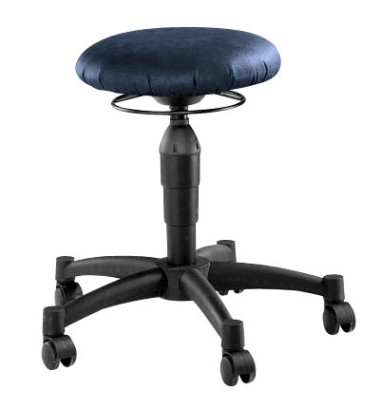 Hocker BAL10S16 Body Balance 10, blau, mit Rollen, höhenverstellbar, bis 110kg Hocker BAL10S16 Body Balance 10, blau, mit Rollen, höhenverstellbar, bis 110kg