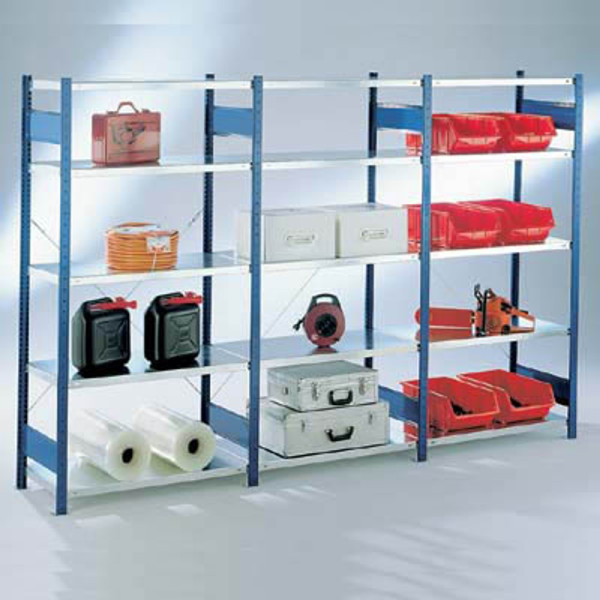 4004514208811 - Anbau-Steckregal 1000 x 600 x 2000 cm blau verzinkt 5 Fachböden 4004514208811 SCHULTE 4004514208811 - Anbau-Steckregal 1000 x 600 x 2000 cm blau verzinkt 5 Fachböden 4004514208811 SCHULTE