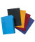 Eckspannmappe chic 400010115, A4 je 1 x hellblau/gelb/dunkelblau/bordeaux/anthrazit Recyclingkarton 320g