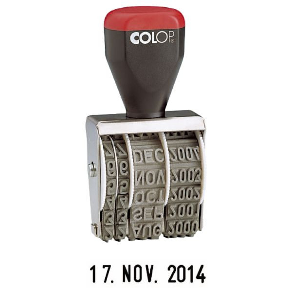 9004362376255 - Datumstempel 05000 Metall Kunststoff Schrifthöhe (Datum) 5mm 9004362376255 Colop