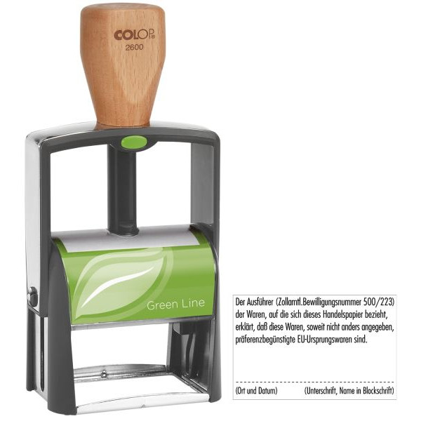9004362430445 - Classic 2600Greenline max8Zeilen mit GS 9004362430445 Colop