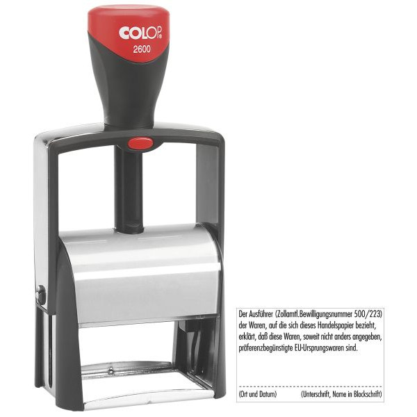 9004362430360 - Classic Line 2600 max8 Zeilen mit GS 9004362430360 Colop