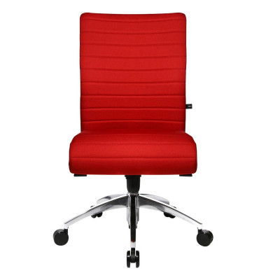 Topstar Bürodrehstuhl Step ohne Armlehnen rot - Bürobedarf ...