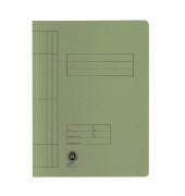 Schnellhefter 15079686, A4, grün, Karton, 250g, Vorderdeckel opak