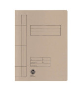 Schnellhefter 15079682, A4, grau, Karton, 250g, Vorderdeckel opak