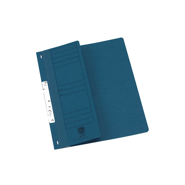 4010961544051 -  Einhakhefter 15079720 A4 blau halber Vorderdeckel Karton 250g 4010961544051 Head 20 Stück