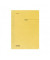Schnellhefter Schnellhefter 80000425, A4, gelb, Recyclingkarton, 250g, Vorderdeckel opak