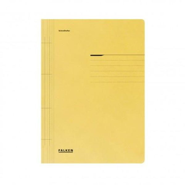 4014481500511 - Schnellhefter Schnellhefter 80000425 A4 gelb Recyclingkarton 250g Vorderdeckel opak 4014481500511 Falken