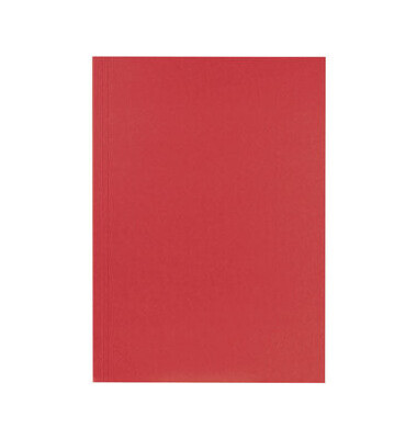 Aktendeckel - 80004138, A4 rot Recyclingkarton 250g