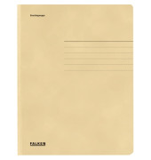 Jurismappe 80001449, A4 beige Karton 320g, mit 3 Einschlagklappen