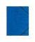 Eckspannmappe Quality 11387180, A4 blau Karton 355g