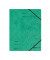 Eckspannmappe easy orga / Quality 972471, A4 gr&uuml;n Karton 355g, f&uuml;r ca. 300 Blatt  (80 g/m&sup2;)
