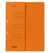 &Ouml;senhefter Manila - RC - Serie 80000516, A4 orange halber Vorderdeckel, Recyclingkarton 250g