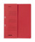 &Ouml;senhefter Manila - RC - Serie 80003817, A4 rot halber Vorderdeckel, Recyclingkarton 250g