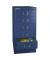 Schubladenschrank MultiDrawer™ 29er Serie L296839, Stahl, 6 Schubladen (Vollauszug), A4, 27,9 x 59 x 38 cm, blau