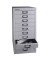 Schubladenschrank MultiDrawer™ 29er Serie L2910855, Stahl, 10 Schubladen (Vollauszug), A4, 27,9 x 59 x 38 cm, silber