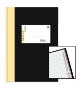 Gesch&auml;ftsbuch 608377, Green, schwarz, A5, liniert, 80g, 96 Blatt / 192 Seiten