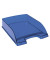 Briefablage Plus 5226-00-39 A4 / C4 dunkelblau-transparent Kunststoff stapelbar