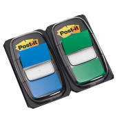 Haftmarker I680-GB2, Index, 25x43mm, 2-farbig sortiert, ohne, Z-Notes, rechteckig