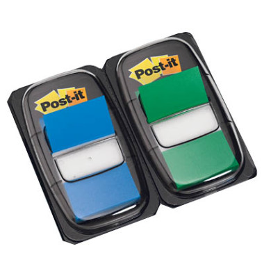 Haftmarker I680-GB2, Index, 25x43mm, 2-farbig sortiert, ohne, Z-Notes, rechteckig