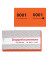 Doppelnummern orange 01-500 5 Blöcke à 100 Abrisse