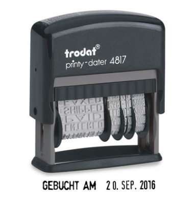 4817 Wortbandstempel printy dater