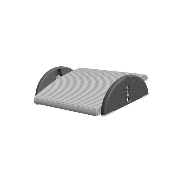 4003801795072 - Werner Dorsch Gmbh - Fußstütze lichtgrau B520xT350xH140mm Höhenverstellung 4-fach 30-165mm wedo