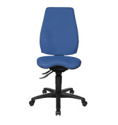 Bürostuhl Body Balance 450, blau / schwarz, bis 110kg