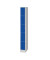 Schließfachschrank S 2000 Classic 80700-10, Metall, 1 Abteil mit 5 Fächern, abschließbar, 24x195cm (BxH), blau