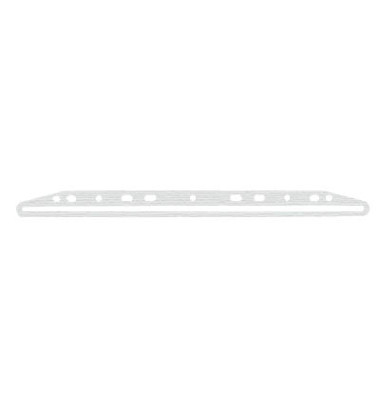 Klemmschienen 4030-25/00, A4 transparent, Kunststoff Klemmschienen 4030-25/00, A4 transparent, Kunststoff
