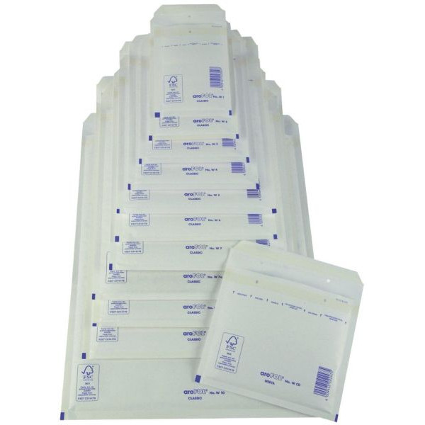 FSC Papier weiß aroFOL® classic Luftpolsterversandtaschen Gr.3 C 