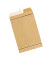 Faltentaschen E4 ohne Fenster 40mm Falte haftklebend 150g braun