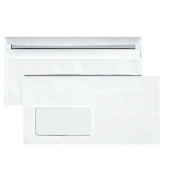 Briefumschläge 30041814 Din Lang mit Fenster selbstklebend 75g weiß 1000 Stück