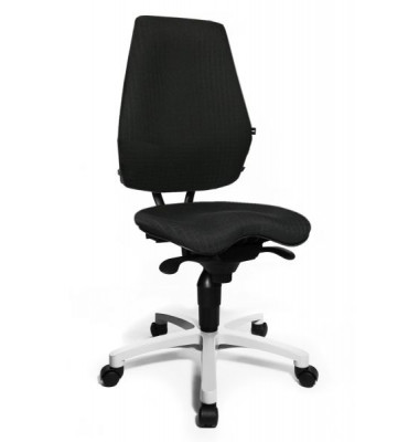 Bürodrehstuhl Alustar Basic ohne Armlehnen schwarz Bürodrehstuhl Alustar Basic ohne Armlehnen schwarz