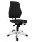 Bürostuhl Alustar Basic, schwarz, bis 110kg